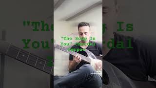 Chordal Improv For quotThe Song Is Youquot guitar music musician chords improv jazz blues rock [upl. by Akiemaj]