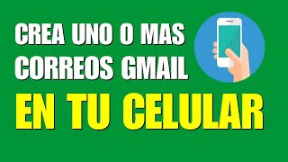 Como CREAR OTRO CORREO GMAIL u OTRA CUENTA DE GMAIL 2024 desde el celular Completamente FACIL [upl. by Adriel]