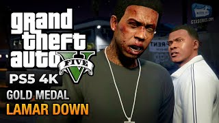 GTA 5 PS5  Mission 70  Lamar Down Gold Medal Guide  4K 60fps [upl. by Kyla]