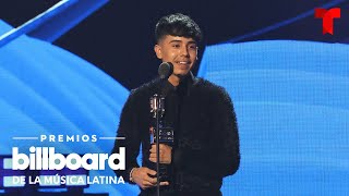 Iván Cornejo se lleva el premio Artista del Año Debut  Premios Billboard 2022 [upl. by Dunseath873]