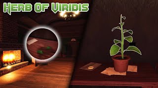 DOORS BADGE HERB OF VIRIDIS  Roblox [upl. by Eicyak283]