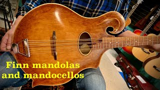 Finn mandolins mandolas and mandocellos [upl. by Siegler]