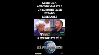 😤VERGONZOSO PERIODISTA COMUNISTA😤 sánchez antoniomaestre alquiler vivienda comunistas españa [upl. by Burner]