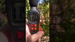 Daily decibel meter checks for construction work [upl. by Lauralee961]