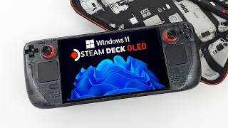 New Windows Drivers For The Steam Deck OLED Are Here Play Fortnite Genshin COD MW3 [upl. by Conny]