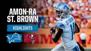 AmonRa St Brown came up CLUTCH in Week 6  Lions at Buccaneers [upl. by Rossuck]