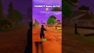 INSANE SIPHON GLITCH IN FORTNITE🤯 kuba fortnite glitch [upl. by Eenobe81]