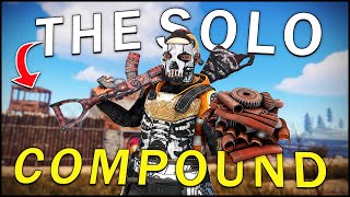 BUILDING the SOLO COMPOUND  Rust Solo Survival 67 [upl. by Orva]