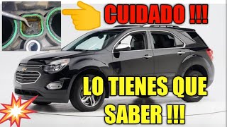 POR ESTO SE DAÑA EL MOTOR 😬 DE EQUINOX Y GMC TERRAIN [upl. by Warfeld]