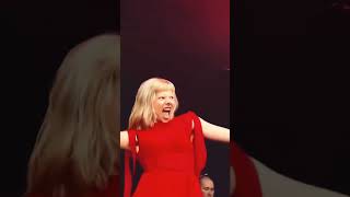 Aurora singing Heathens live at flattsfell in Tonsberg Norway on July 10 2024 concert aurora [upl. by Xilef626]