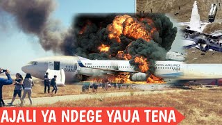 BREAKINGAJALI YA NDEGE YAUA TENAYAANGUKIA NYUMBA [upl. by Evot]