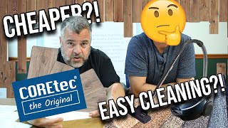 Why is COREtec LVP Cheaper Than Everyone Else amp is Hardwood Easier To Clean Than Carpet [upl. by Navoj759]