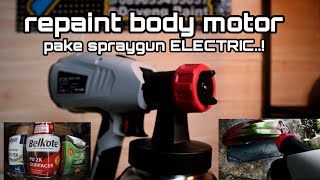 spraygun electric objek body motor [upl. by Aikar]