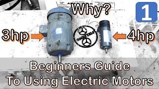 Ultimate Beginners Guide to Using Electric Motors for Makers and DIY Projects 068 [upl. by Rosenblum]