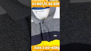 Lacoste size 3 slimfit secondhand polo lacoste [upl. by Saffier]