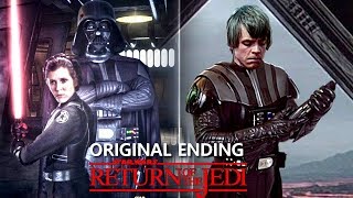 Return Of The Jedi FULL Original Ending Revealed Star Wars Explained [upl. by Ientirb]