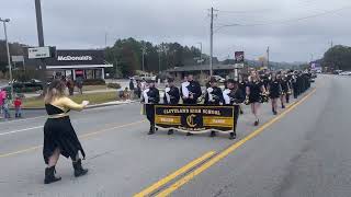 2024 Oneonta Veteran’s Day Parade  Cleveland High School Golden Force Marching Band [upl. by Maher]