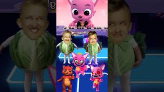 Pink Fong Exe VS Inside Out 2VS Coffin Dance Tiles Hop viral song trending shorts [upl. by Aivato441]