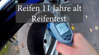 360GradMotorrad  Reifen 11 Jahre alt Reifentest [upl. by Glori]