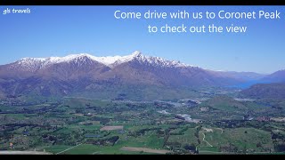 Driving to Coronet Peak New Zealand in November [upl. by Aineg]