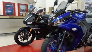 Perbandingan  NEW YAMAHA R25 2019  Dengan OLD YAMAHA R25 [upl. by Ahtenek]