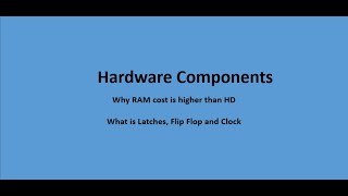 Computer Fundamental  Implement Data logic in Hardware Component [upl. by Charyl]