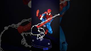 Mafex SpiderMan classic 185 Unboxing and Posing [upl. by Welby]