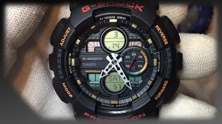 Revision del Casio GA140  Casio GA140 watch review [upl. by Nevyar]