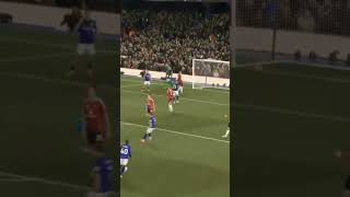 Hutchinson goal vs Man Utd football premierleague ipswichtown manutd [upl. by Aisyram]