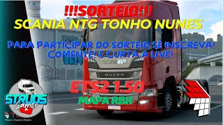 LIVE ON SORTEIO scania ntg tonho nunes [upl. by Vedetta404]