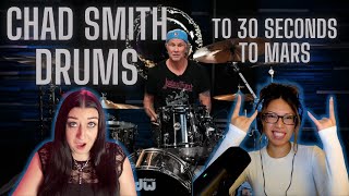 CHAD SMITH  Drumming to 30 Seconds to Mars l Reaction [upl. by Otilia593]