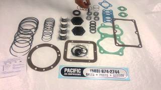 Parts in a generic compressor rebuild kit [upl. by Nivrae801]