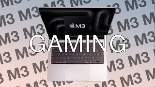 M3 14 Inch MacBook Pro GAMING [upl. by Tobias756]