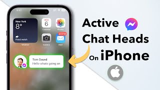 How to Activate Chat Heads in Messenger iPhone [upl. by Fillender]