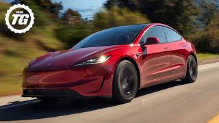 FIRST DRIVE New Tesla Model 3 Performance – Over 500bhp For £59k [upl. by Kiraa594]