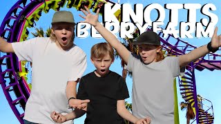 KNOTTS BERRY farm VLOG [upl. by Aihsenet]