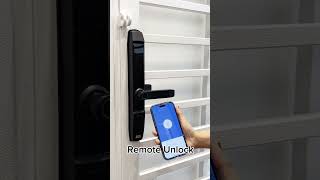 Introducing Avant Guard Smart Lock Design For Grill Door WiFi Smart Lock G12 [upl. by Ahtel]