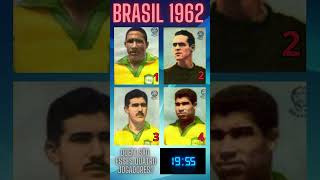 DESAFIO SENSACIONAL QUEM SÃO ESSES JOGADORES DA SELEÇÃO BRASILEIRA DA COPA DO MUNDO DE 1962 [upl. by Ettari]