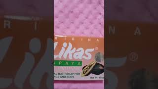 LIKAS PAPAYA THE BEST WHITENING SOAP NOT ONLY FOR GIRLS BUT FOR BOYS TOO [upl. by Sudnor]