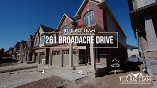 261 Broadacre Dr Kitchener  Interview Video with Aerial Highlights Branded [upl. by Ghiselin]