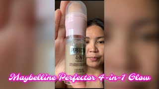 How I use Maybellines Perfector 4in1 Glow Makeup [upl. by Melesa]