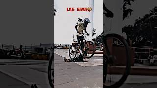 Didi ko lag Gaya 😱 crazy cycle 🚵‍♂️ stunts 😯💥 cycle shortsfeed cyclestunt status shorts [upl. by Leslie717]