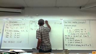 Lecture 2  Enumerative Combinatorics Federico Ardila [upl. by Valaree]