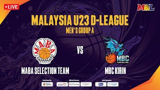 LIVE Malaysia U23 DLeague  4PMUCSI  MABA Selection Team VS MBC Kirin [upl. by Speroni]