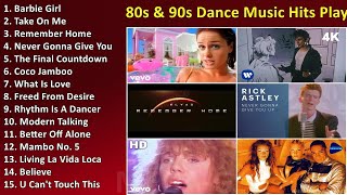 80s amp 90s Dance Music Hits Playlist  Greatest 1980s amp 1990s Dance Songs  Top Songs [upl. by Cordi]