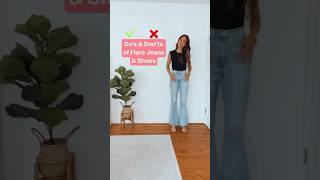 How to Style Flare Jeans  Flare Jeans Outfit Ideas  Flare Jeans Style flares jeans stylingtips [upl. by Ysdnil]