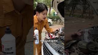 Engine shakes and exhaust gas has serious carbon deposits free solution（2） drivetipscar diy [upl. by Nadnarb]