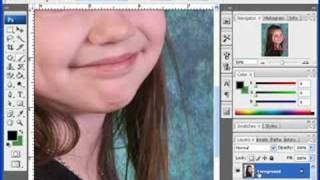 Accurate green screen removal in photoshop [upl. by Lally748]