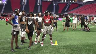 Jonathan Mingo Highlights Rivals Camp Series Five Star Atlanta 2018 [upl. by Ardnasac554]