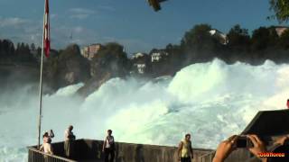 Rhine Falls Schaffhausen  Switzerland  Travel video vlog calatorie  HD [upl. by Brande716]